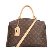 Pre-owned Fabric louis-vuitton-bags Louis Vuitton Vintage , Brown , Da...