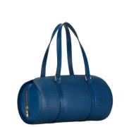 Pre-owned Leather louis-vuitton-bags Louis Vuitton Vintage , Blue , Da...