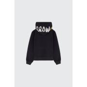 Stijlvolle Sweater voor Mannen en Vrouwen Barrow , Black , Heren