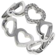 Pre-owned White Gold rings Tiffany & Co. Pre-owned , Gray , Dames