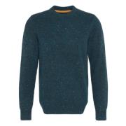 Klassieke Crew Neck Sweater Barbour , Green , Heren