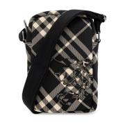 Schoudertas Burberry , Black , Heren