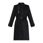 Katoenen trenchcoat Burberry , Blue , Heren