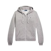 Grijze Hoodie - Stijlvol en veelzijdig Ralph Lauren , Gray , Dames