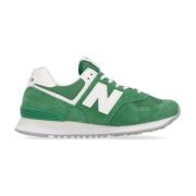 Groene 574 Lage Sneaker New Balance , Green , Heren