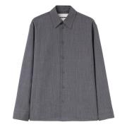 Stijlvolle Shirt voor Mannen Jil Sander , Gray , Heren