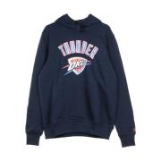 Team Logo Hoodie in Obsidian Blue New Era , Blue , Heren