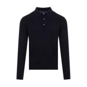 Blauw Polo Shirt Klassieke Stijl Ralph Lauren , Blue , Heren