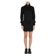 Sportieve Katoen Viscose Jurk Richmond , Black , Dames