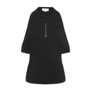 Zwarte Topwear voor Vrouwen Aw24 Alexander McQueen , Black , Dames