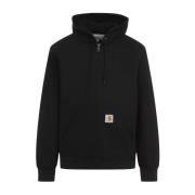 Zwarte Jas voor Mannen Aw24 Carhartt Wip , Black , Heren