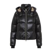 Zwarte jas voor vrouwen Aw24 Moose Knuckles , Black , Dames