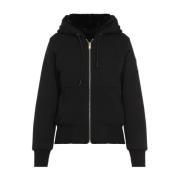 Zwarte Stijlvolle Damesjas Aw24 Moose Knuckles , Black , Dames