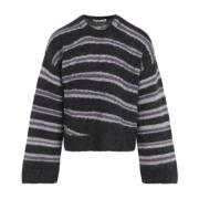 Grijze Sweater voor Mannen Aw24 Acne Studios , Gray , Heren