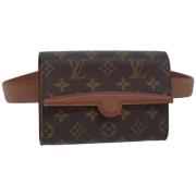 Pre-owned Canvas louis-vuitton-bags Louis Vuitton Vintage , Brown , Da...