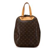 Pre-owned Canvas handbags Louis Vuitton Vintage , Brown , Dames