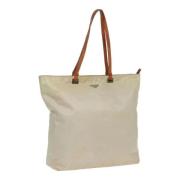 Pre-owned Nylon totes Prada Vintage , White , Dames