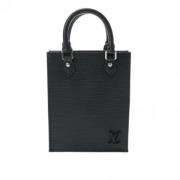 Pre-owned Leather louis-vuitton-bags Louis Vuitton Vintage , Black , D...