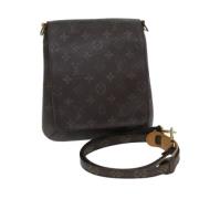 Pre-owned Canvas louis-vuitton-bags Louis Vuitton Vintage , Brown , Da...