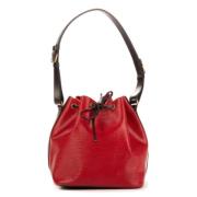 Pre-owned Leather handbags Louis Vuitton Vintage , Red , Dames