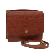 Pre-owned Leather louis-vuitton-bags Louis Vuitton Vintage , Brown , D...