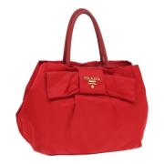 Pre-owned Fabric prada-bags Prada Vintage , Red , Dames