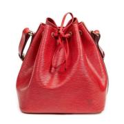 Pre-owned Leather shoulder-bags Louis Vuitton Vintage , Red , Dames