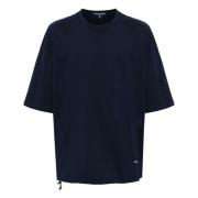 Casual Katoenen T-shirt Comme des Garçons , Blue , Heren