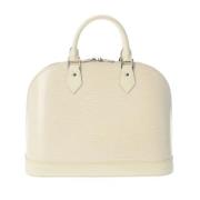 Pre-owned Fabric louis-vuitton-bags Louis Vuitton Vintage , White , Da...