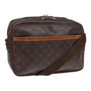 Pre-owned Canvas louis-vuitton-bags Louis Vuitton Vintage , Brown , Da...