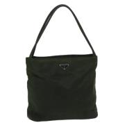 Pre-owned Nylon prada-bags Prada Vintage , Green , Dames