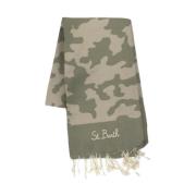 Katoenen Strandhanddoek Camouflage Diverse Kleuren MC2 Saint Barth , G...