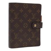 Pre-owned Canvas home-office Louis Vuitton Vintage , Brown , Dames