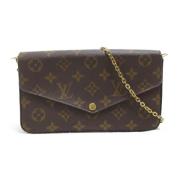 Pre-owned Canvas louis-vuitton-bags Louis Vuitton Vintage , Brown , Da...