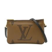 Pre-owned Canvas louis-vuitton-bags Louis Vuitton Vintage , Brown , Da...