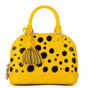 Pre-owned Leather handbags Louis Vuitton Vintage , Yellow , Dames