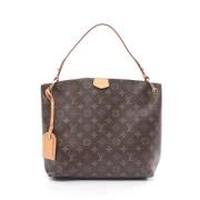 Pre-owned Leather louis-vuitton-bags Louis Vuitton Vintage , Brown , D...