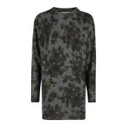 Print Gebreide Jurk Blumarine , Gray , Dames