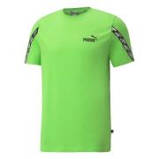 Power Tape T-shirt Puma , Green , Heren