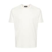 Witte T-shirts en Polos Tom Ford , White , Heren