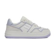 Retro Basket Foam Edge Sneakers Tommy Hilfiger , White , Dames