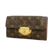 Pre-owned Fabric wallets Louis Vuitton Vintage , Brown , Dames