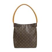 Pre-owned Fabric louis-vuitton-bags Louis Vuitton Vintage , Brown , Da...