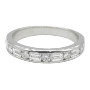 Pre-owned Platinum rings Tiffany & Co. Pre-owned , Gray , Dames