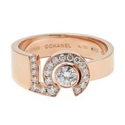 Pre-owned Rose Gold chanel-jewelry Chanel Vintage , Yellow , Dames