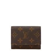 Pre-owned Fabric wallets Louis Vuitton Vintage , Brown , Dames