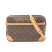 Pre-owned Coated canvas louis-vuitton-bags Louis Vuitton Vintage , Bro...