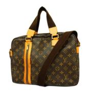 Pre-owned Fabric louis-vuitton-bags Louis Vuitton Vintage , Brown , Da...