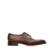 Klassieke Oxford Schoenen Santoni , Brown , Heren