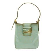 Pre-owned Canvas handbags Fendi Vintage , Green , Dames